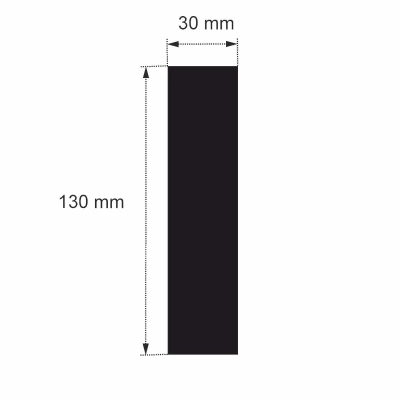 50 Meter Fassadenleisten L-4